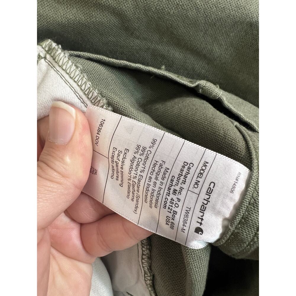 Montana Rugged Flex Loose Fit Heavyweight Duck Shirt Jacket 2X Green Work Wear - Picture 8 of 14